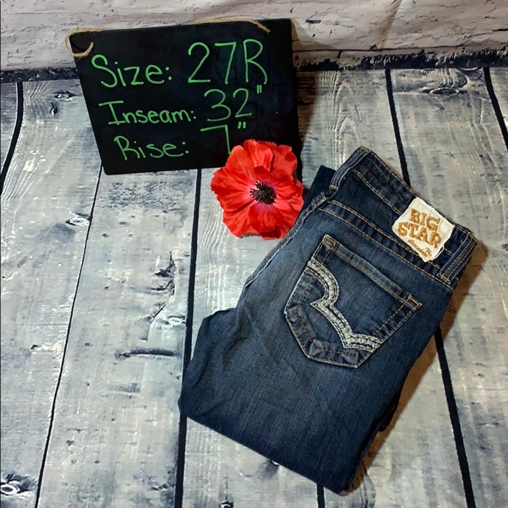 Big Star Casey Low Rise Fit Jeans Size 27R